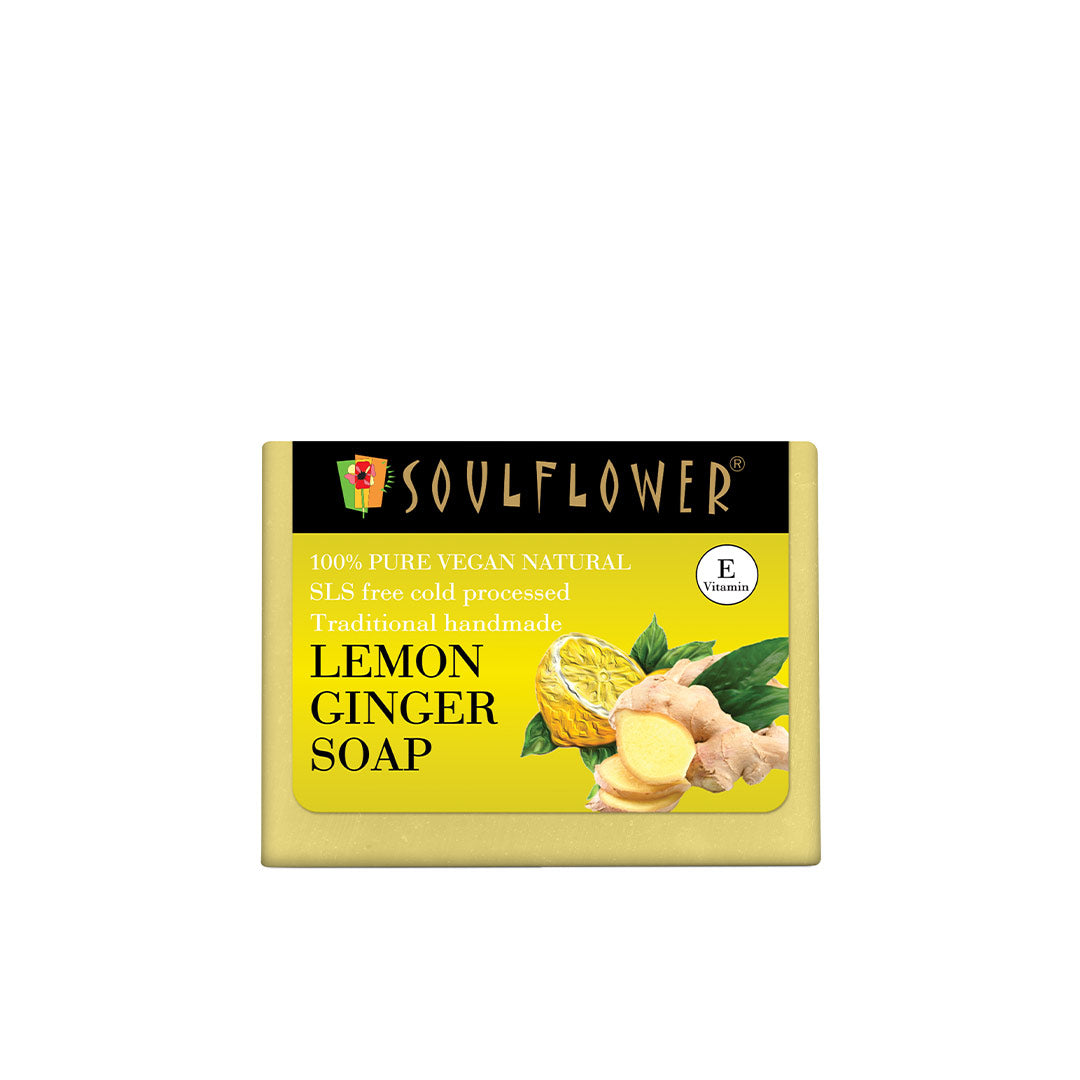 Vanity Wagon | Buy Soulflower Lemon Ginger Soap