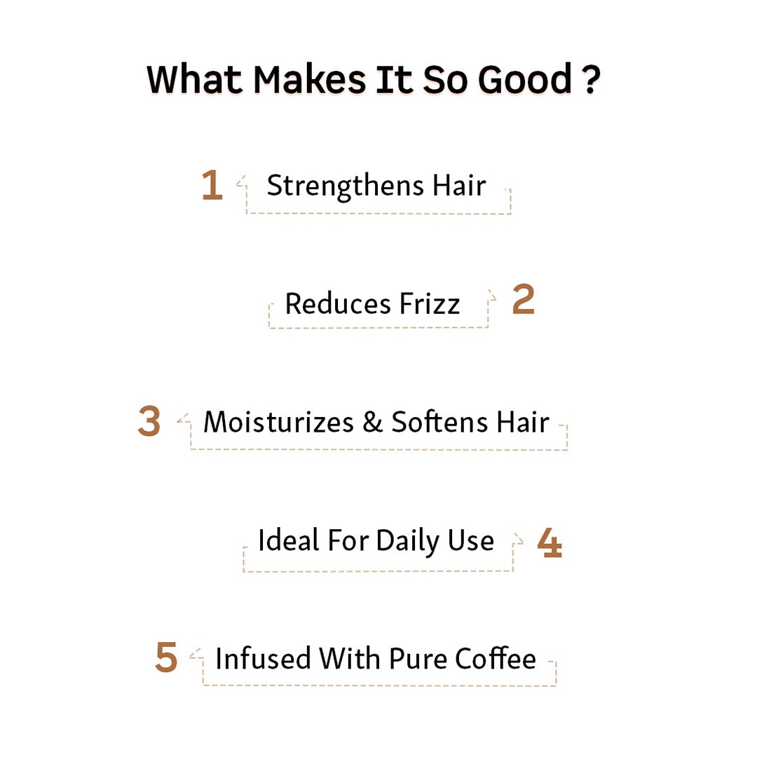 Vanity Wagon | Buy  mCaffeine Naked & Raw Cappuccino Coffee Hair Serum  
