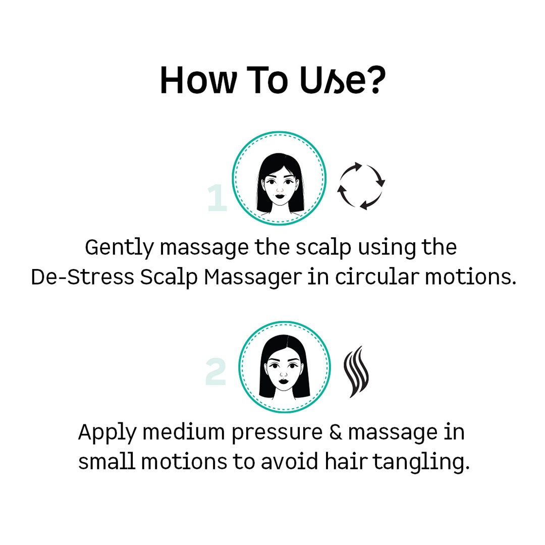 Buy mCaffeine De-Stress Scalp Massager