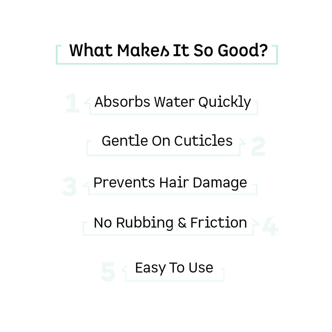 Buy mCaffeine Micro Fiber Hair Wrap