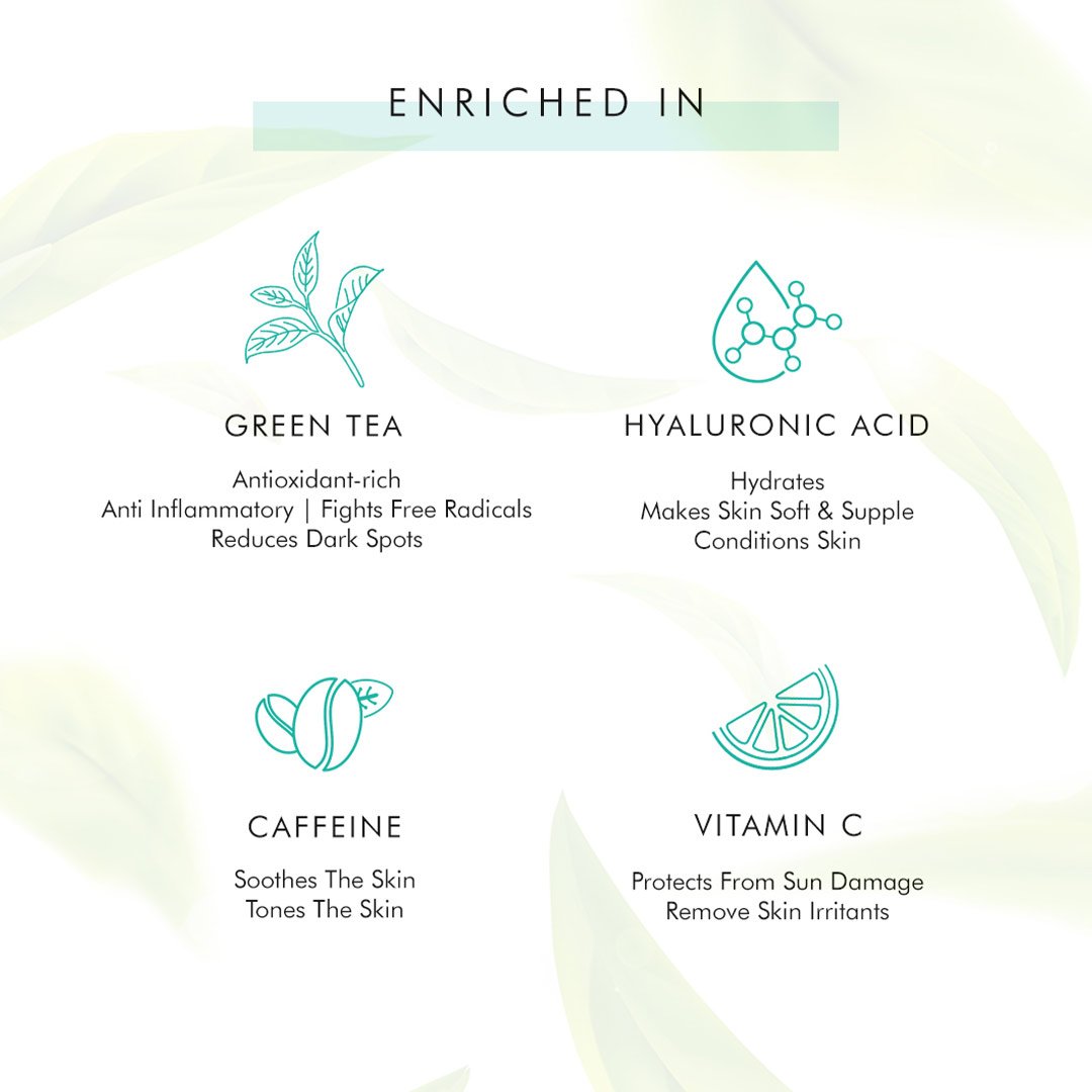 Vanity Wagon | Buy mCaffeine Naked Detox Green Tea Face Serum with Vitamin C