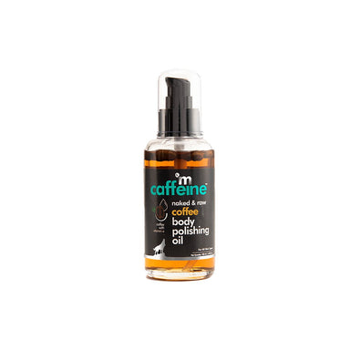 Vanity Wagon | Buy mCaffeine Naked & Raw Coffee Body Polishing Oil with Vitamin E