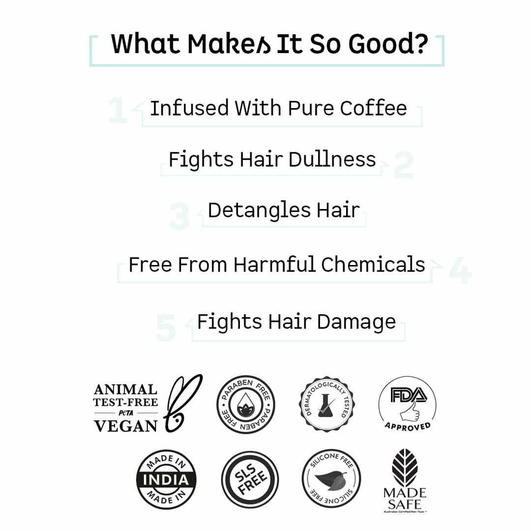 Vanity Wagon | Buy mCaffeine Naked & Raw Coffee Hair Conditioner