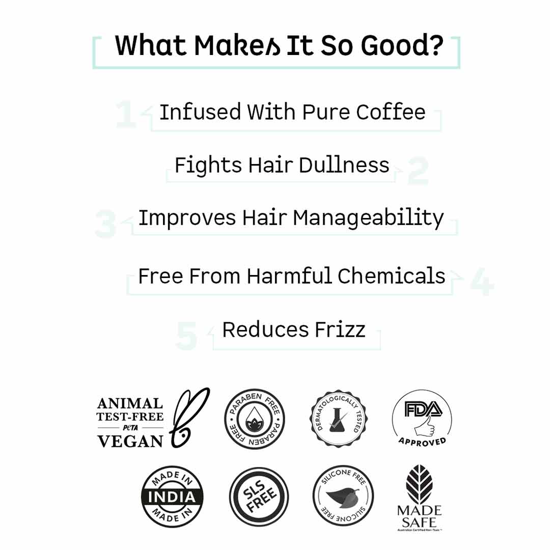 Vanity Wagon | Buy mCaffeine Naked & Raw Coffee Hair Serum