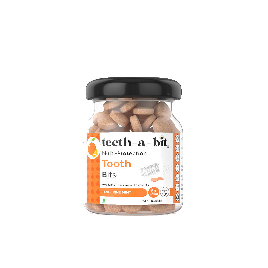 Vanity Wagon | Buy teeth-a-bit Multi-Protection Tangerine Mint Tooth Bits