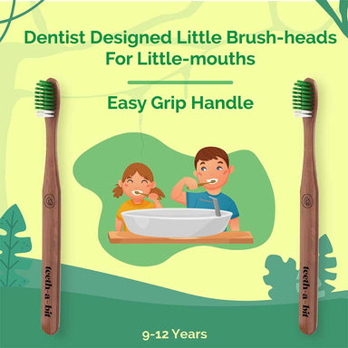 Vanity Wagon | Buy teeth-a-bit The Pledge Therapeutic Neem Kids Toothbrush for Sensitive Gum with Soft Bristles